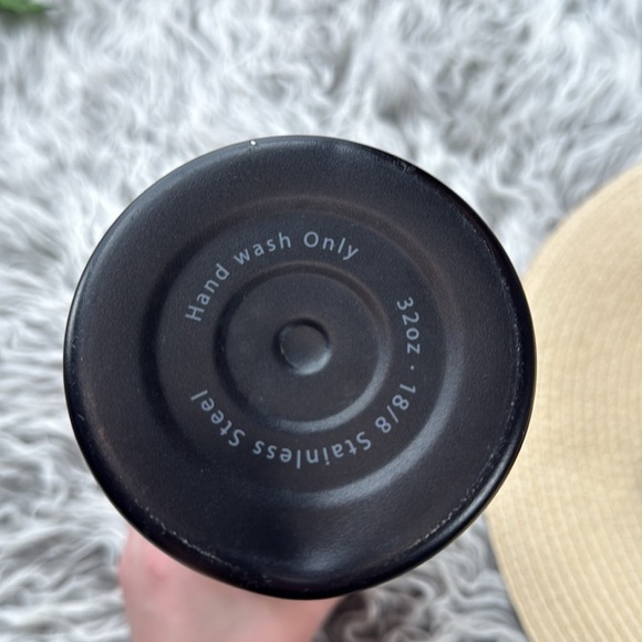 Iron Flask Black and Gray Water Bottle with Fun Stickers - Picture 6 of 7